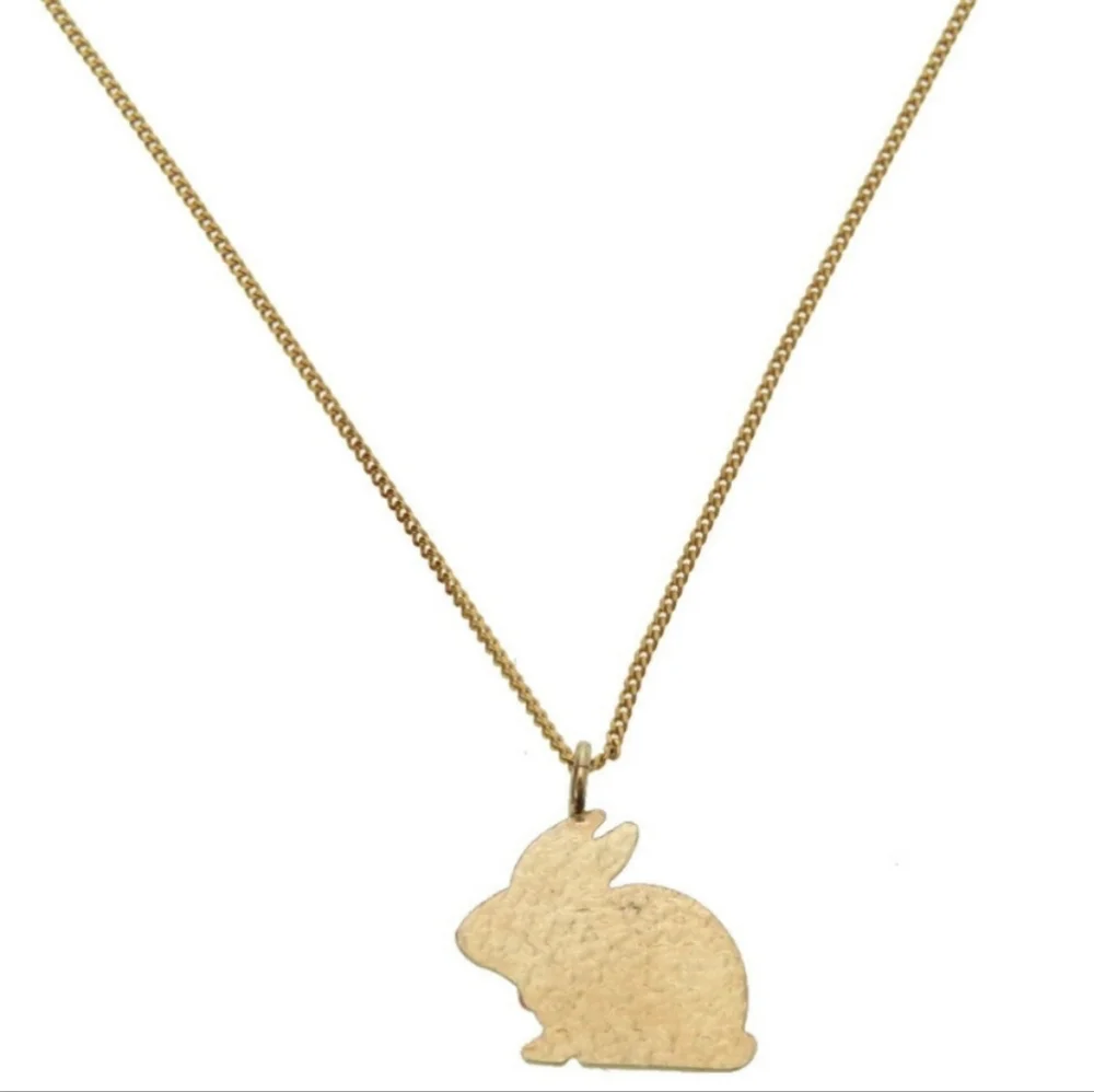 Chanel Rabbit Coco Mark 07P Gold Necklace/ GORGEOUS - Picture 4 of 5